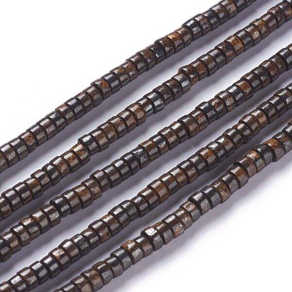 Natural Bronzite Bead Strands