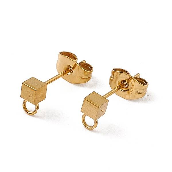 304 Stainless Steel Stud Earring Findings