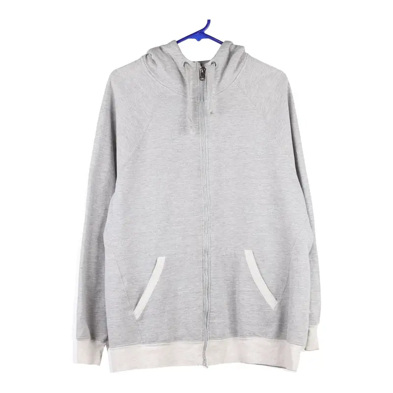 Champion Hoodie - 2XL Grey Cotton Blend