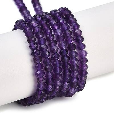 Natural Amethyst Beads Strands