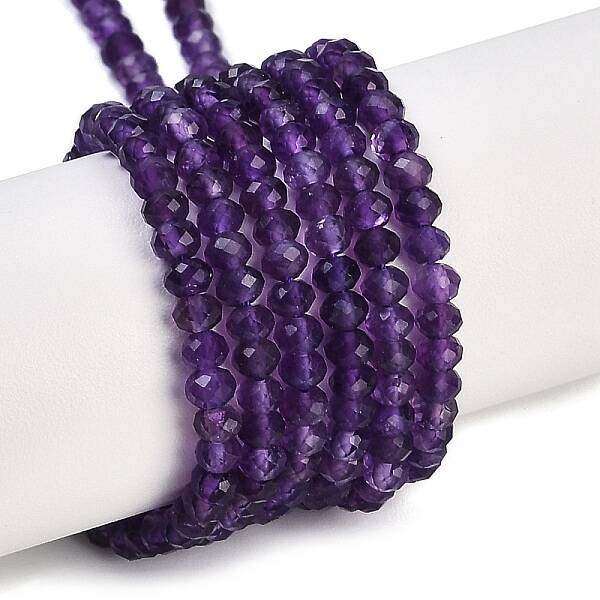 Natural Amethyst Beads Strands