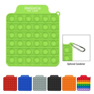 100 Custom Push Pop Square Stress Reliever Game - Anxiety Relief & ...