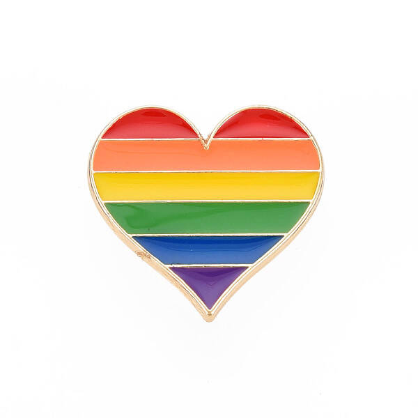 Alloy Pride Brooches