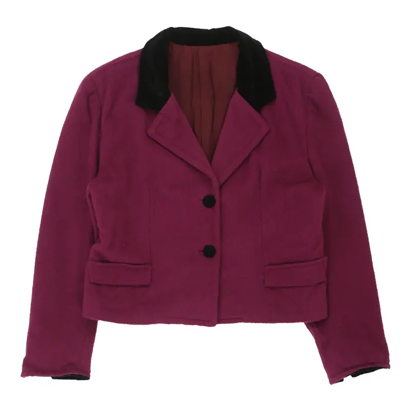 Vintage Unbranded Blazer - XS Red Polyester