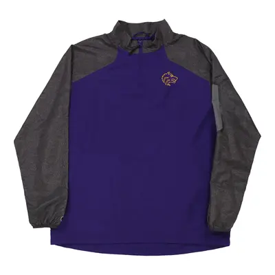 Unbranded 1/4 Zip - XL Navy Polyester Blend