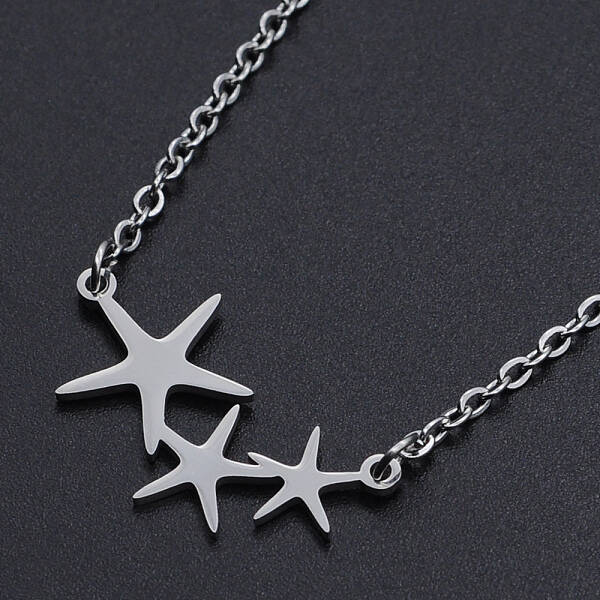 Non-Tarnish 201 Stainless Steel Pendant Necklaces