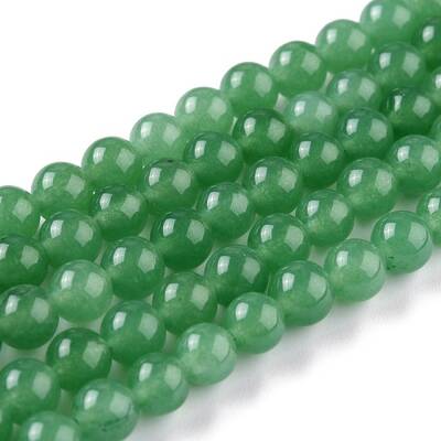 Natural White Jade Beads