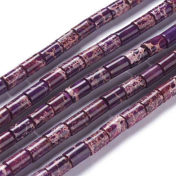 Natural Imperial Jasper Bead Strands