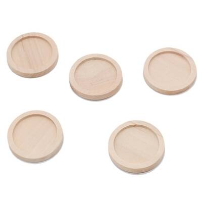 Natural Wood Cabochon Settings
