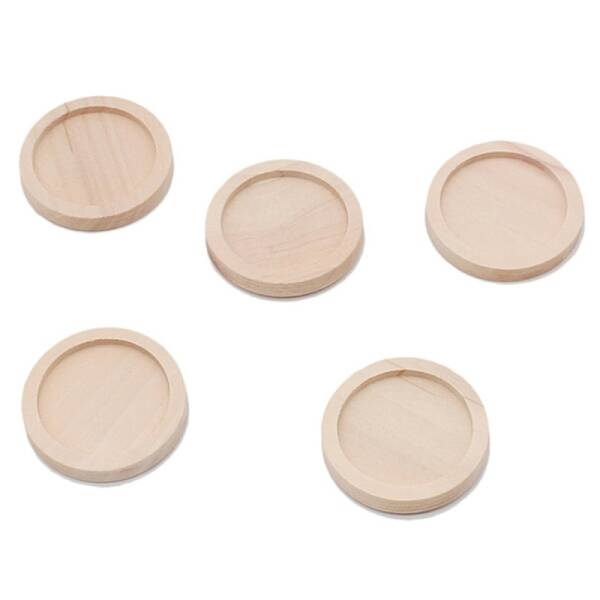 Natural Wood Cabochon Settings