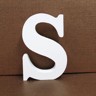 Letter Wooden Ornaments