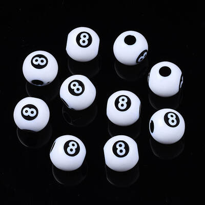 Opaque Acrylic Beads