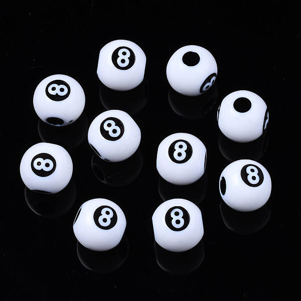 Opaque Acrylic Beads