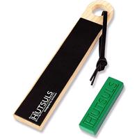 Hutsuls Pocket Knife Strop Kit - Get Razor-Sharp Edges with Pocket Leather Strop for Knife Sharpening, Easy to Use Knife Stro...