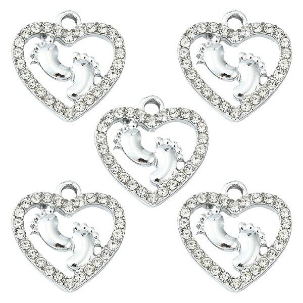 Alloy Rhinestone Pendants