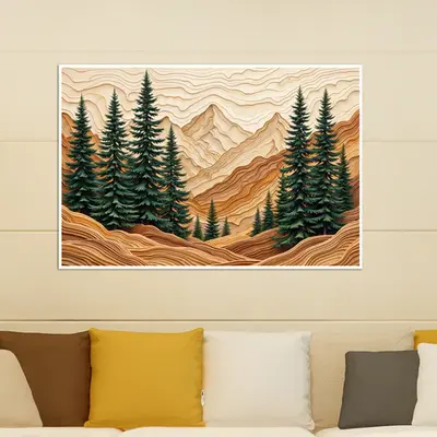Layered Peaks - A Forest’s Story