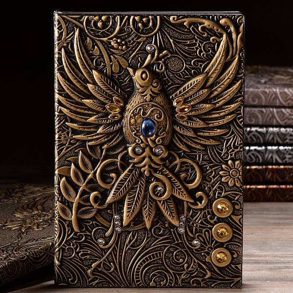 3D Embossed PU Leather Notebook