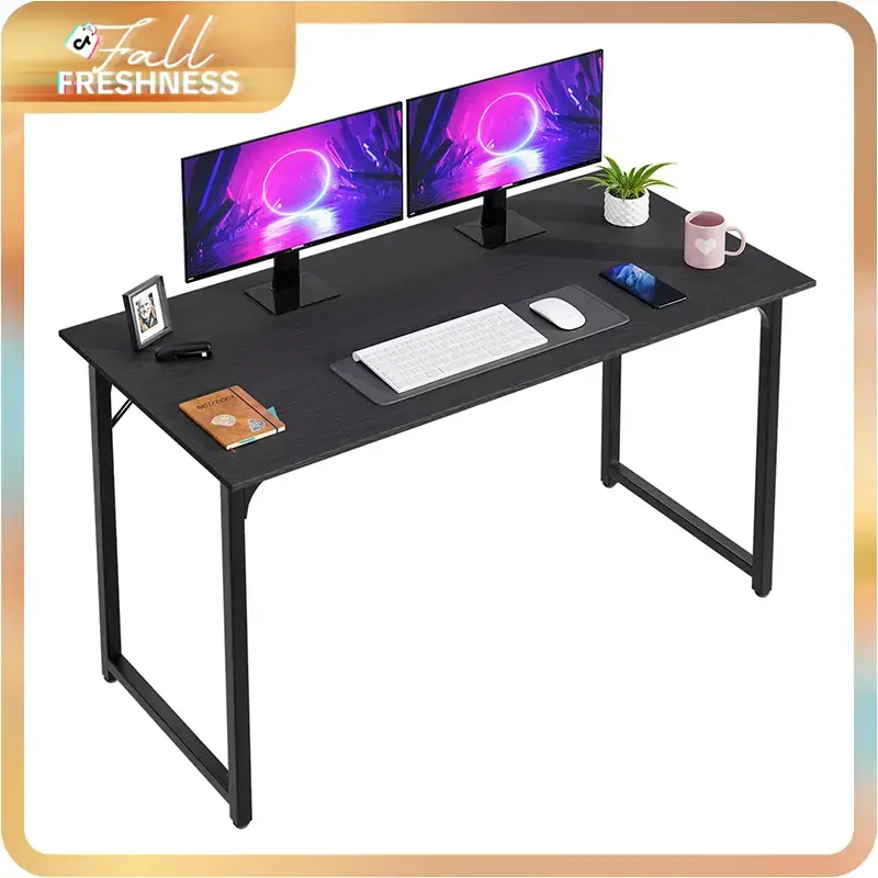 47/39/32 Inch Gaming Desk Writing Table Home Office Study Workstation Modern PC Laptop Sturdy Simple Gaming with Metal Frame ...