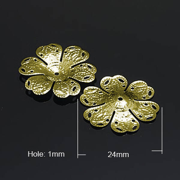 Iron Bead Caps