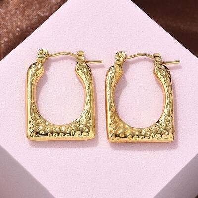 304 Stainless Steel Hoop Earrings for Women