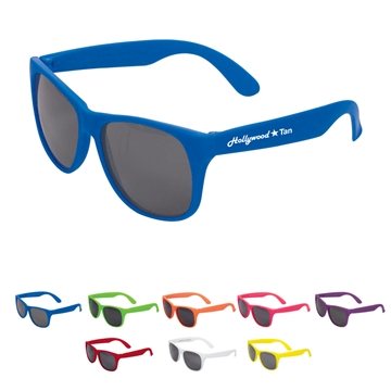 200 Promotional Single-Tone Matte Sunglasses - UV400 Protection