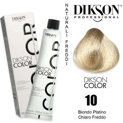 Dikson Color 120 Ml 10 Light Cold Platinum Blonde