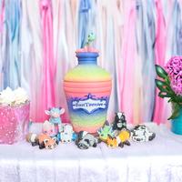 FunTeenies! Cute Collectible Figurines with Shaker - Set of 5 or 10 Detail Customizable Variety Characters