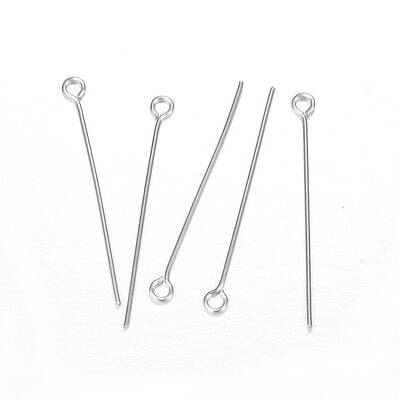 Tarnish Resistant 201 Stainless Steel Eye Pin