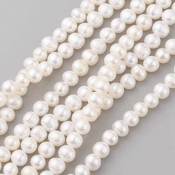Natural Cultured Freshwater Pearl Beads Strands