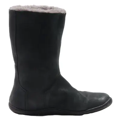 CAMPER High Boots Black Leather Womens UK 4