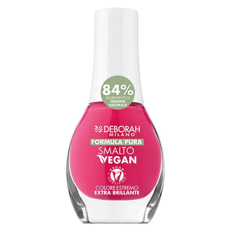 Deborah Pure Formula Vegan Nail Polish 06 - Fuchsia 8.5 ml