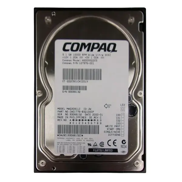 AD009322C5 HP 9.1GB Ultra-160 SCSI 10000 3.5-inch Hard Drive