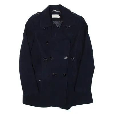 KAREN MILLEN Womens Jacket Blue UK 12