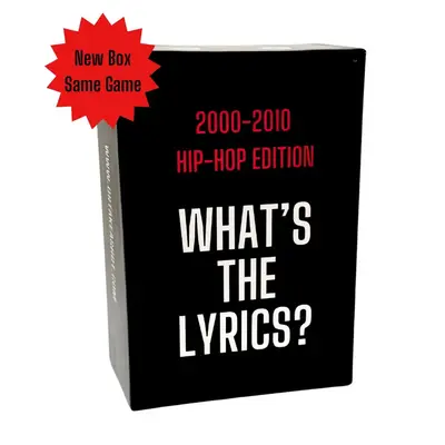 2000-2010 Hip Hop Edition Card Game - Finish The Lyrics & Trivia Time - Perfect For Game Nights - Two Ways To Play - Fun For ...