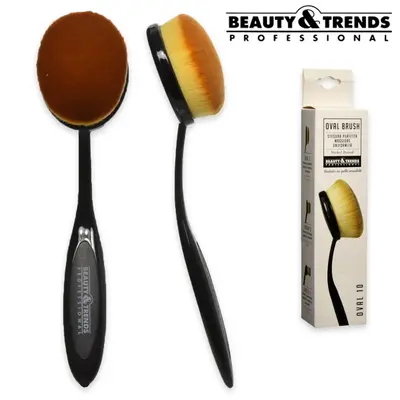 Beauty Trends Oval Brush 10 Makeup Base