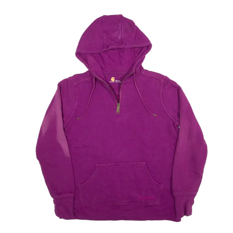 CARHARTT Hoodie Purple Pullover Womens M