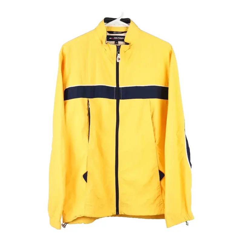 Tommy Hilfiger Track Jacket - Small Yellow Polyester
