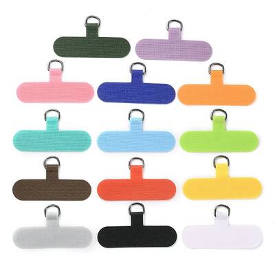 Cloth Mobile Phone Lanyar Patch Fixing Gasket