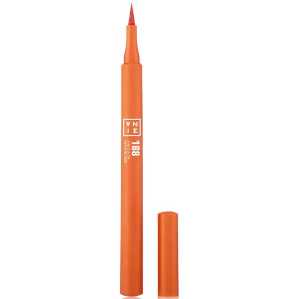 Eyeliner 3INA The Color Pen Eyeliner in marker color 188 - orange 1 ml