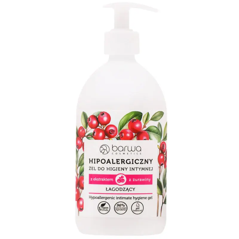 Barwa Cosmetics - Hygiene Gel intima with cranberries 500ml