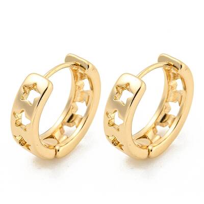 Alloy Hoop Earring