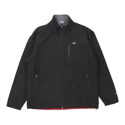 New Balance Jacket - Large Black Polyester Blend