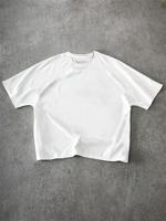 Men's Solid Color Batwing Sleeve Crop Tee, Loose Casual Short Sleeve Round Neck T-shirt for Daily Wear, Men's Top for Summer,...