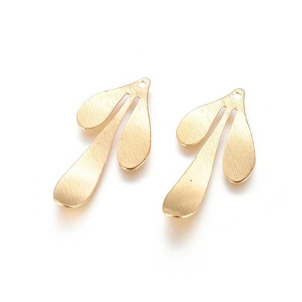 Rack Plating Brass Pendants