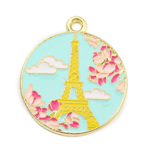 Alloy Enamel Pendants