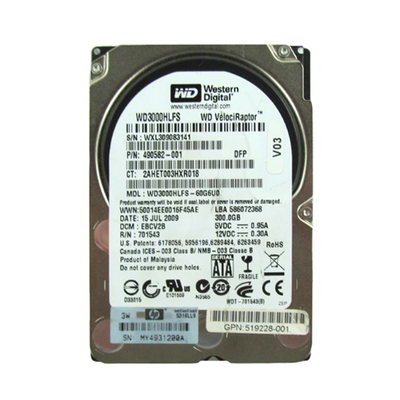 519228-001 HP 300GB 10000RPM SATA 6Gb/s 3.5-inch Hard Drive