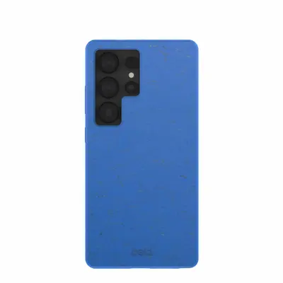 Electric Blue Samsung S25 Ultra Phone Case