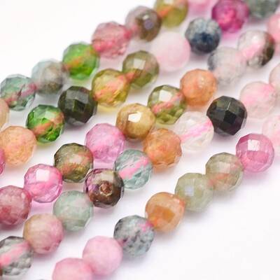 Natural Tourmaline Beads Strands