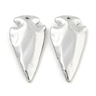 Electroplated Synthetic Non-Magnetic Hematite Pendants