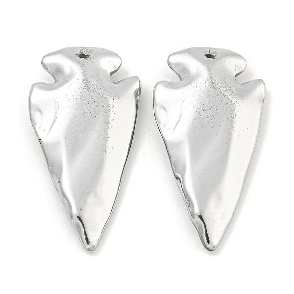 Electroplated Synthetic Non-Magnetic Hematite Pendants